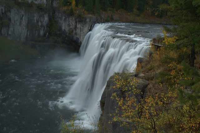 The Upper Mesa Falls
